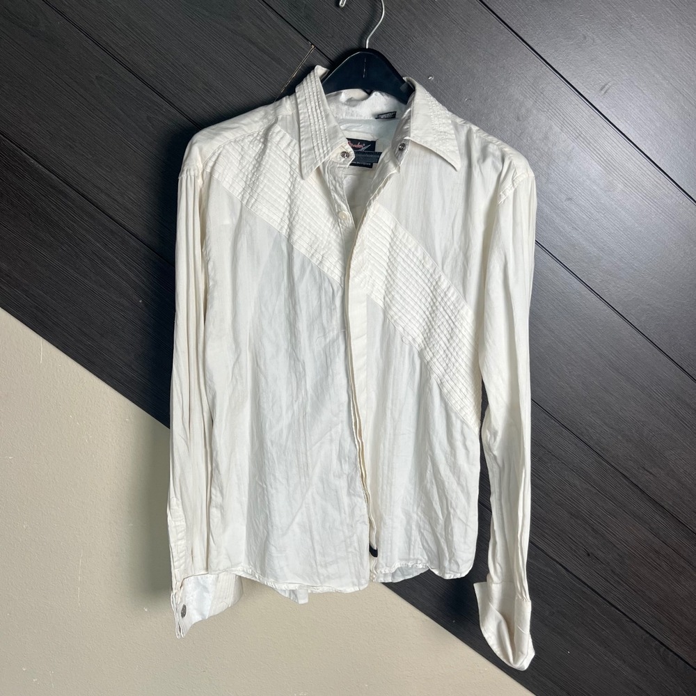 Fender Custom Shop Rock & Roll Religion Western Shirt White Medium Y2K